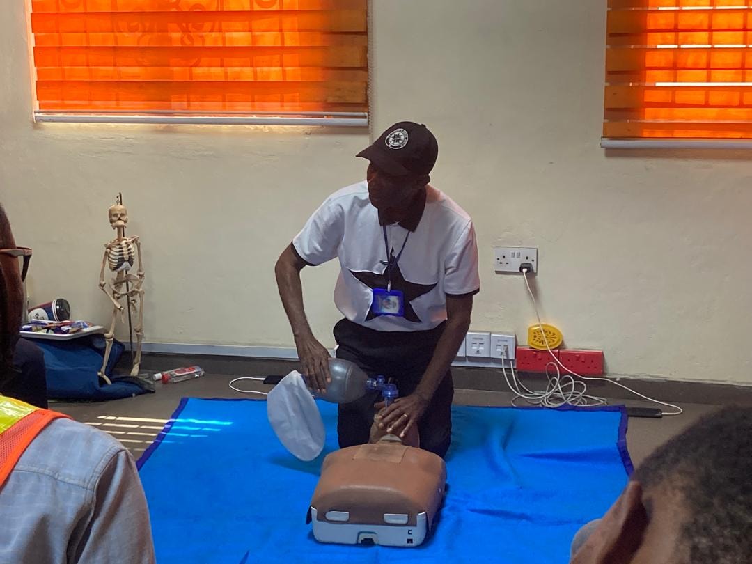 Emergency medical response by St John Ambulance